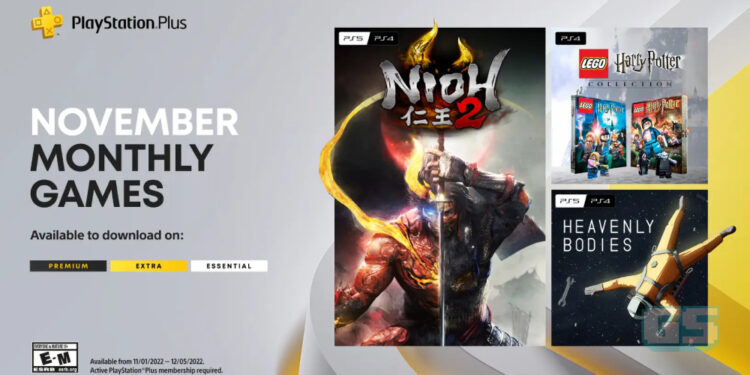 Game Percuma PS Plus November 2022 Membawa Nioh 2 Remastered dan banyak lagi!