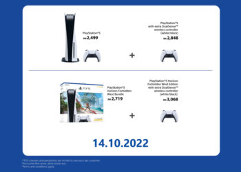 Sony Centre Mid Valley buka pre-order PS5 bagi Oktober 2022! Kini RM2499!