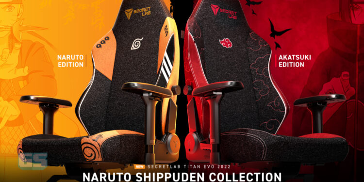 Secretlab Titan EVO 2022 tampil dengan koleksi Naruto Shippuden, kerusi anime eksklusif!