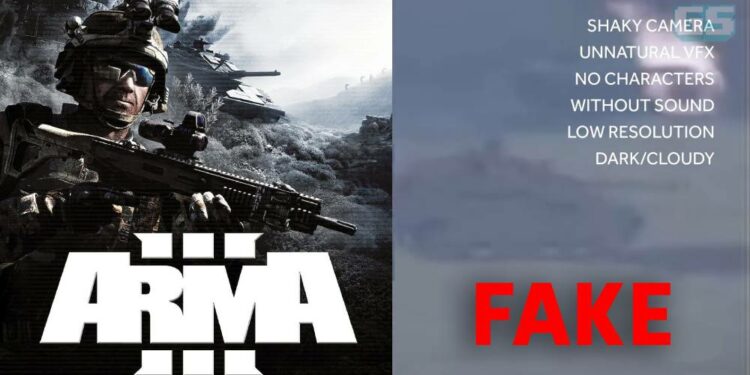 Fikir rakaman betul perang Rusia-Ukraine, rupanya gameplay Arma 3 – Propaganda saja!