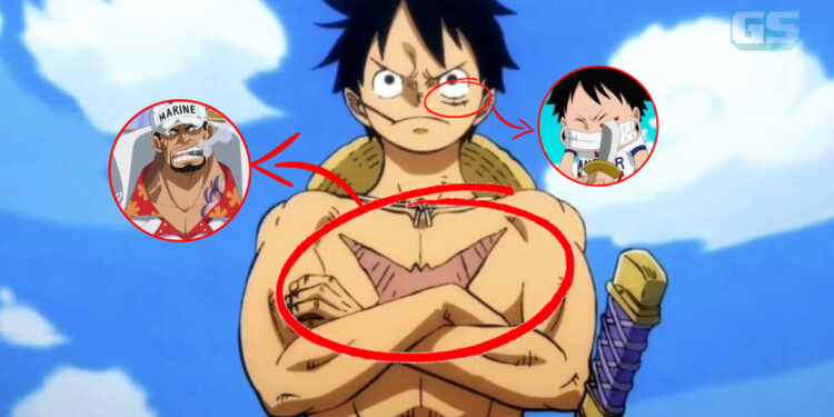 One Piece – Kisah sebenar bagaimana Luffy dapat parut “X” di dadanya!