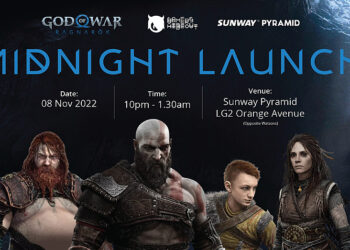 Gamer’s Hideout mengadakan God of War Ragnarok Launch Event di Sunway Pyramid, bermula 8 Nov!