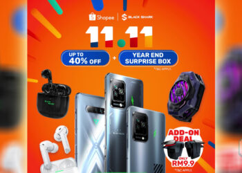 Tawaran khas Black Shark 11.11 – jimat sebanyak RM 1,340!