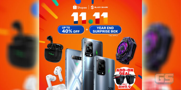 Tawaran khas Black Shark 11.11 – jimat sebanyak RM 1,340!