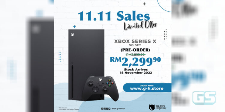 Dapatkan Xbox Series X Dengan Tawaran Kaw-kaw Gamers Hideout Pada 11.11!