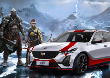 God of War: Ragnarok Dapat Kereta Bertema Oleh Cadillac! Bergaya Di Jalan Raya Seperti Kratos!