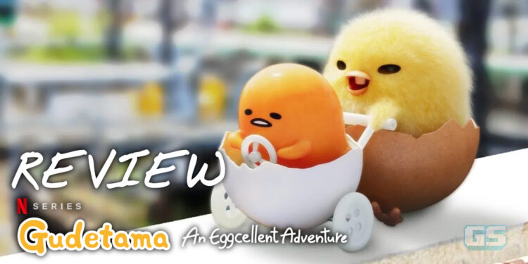 Review Gudetama: An Eggcellent Adventure – Kisah telur pemalas yang mencari ibunya