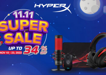 Promosi 11.11 Khas HyperX di Lazada! Dapatkan Potongan Harga Sehingga 34% Untuk Peranti Gaming!