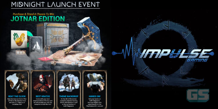 Impulse Gaming Anjurkan God of War: Ragnarök Midnight Launch Di Cawangan Terpilih, Bermula 8 Nov!
