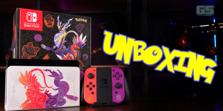 Unboxing Nintendo Switch OLED Pokémon Scarlet & Violet Edition – Reka bentuk cukup Legendary!