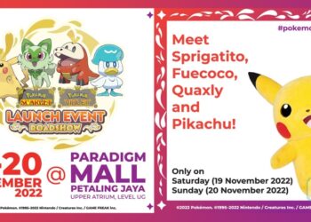 Jom Meriahkan Pelancaran Pokémon Scarlet & Violet di Paradigm Mall, PJ! Boleh Jumpa Pikachu Tau!
