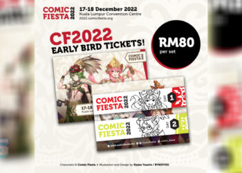 Harga Tiket Early Bird Comic Fiesta 2022 Didedahkan! Sediakan Dompet Korang Sekarang!