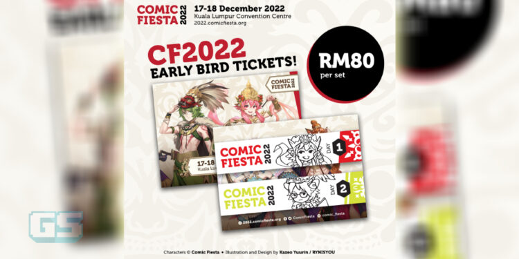 Harga Tiket Early Bird Comic Fiesta 2022 Didedahkan! Sediakan Dompet Korang Sekarang!