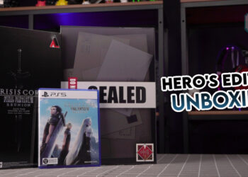[Unboxing] Crisis Core: Final Fantasy 7 Reunion Hero Edition — Ada Figura, Artbook dan Surat Aerith!