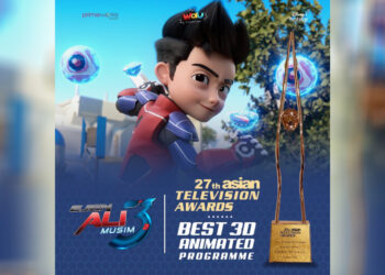 Ejen Ali menang Best 3D Animated Programme di Asian TV Award 2022!