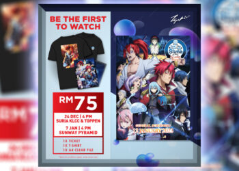 Tiket Fan Screening Tensura: Scarlet Bond kini tersedia di TGV! Dapatkan sekarang!
