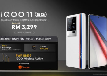 iQOO 11 5G kini rasmi di Malaysia, harga bermula pada RM3,499!