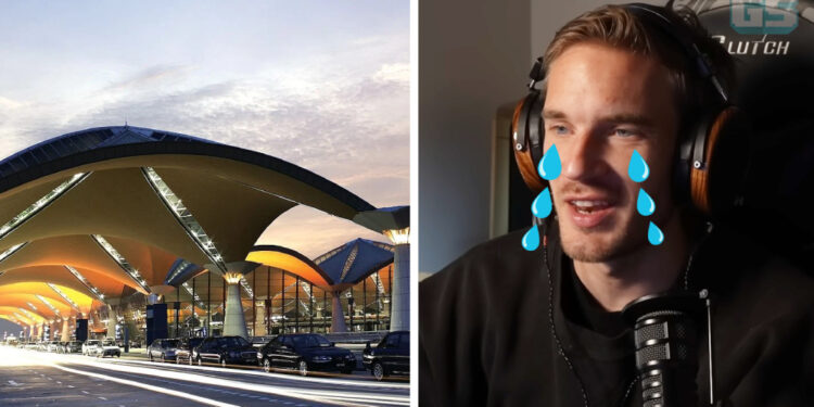“Dilayan seperti pengganas” – PewDiePie dedah pengalaman penerbangan terburuk di Malaysia!
