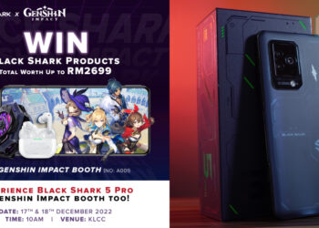 Hadir ke Booth Genshin Impact x Black Shark di Comic Fiesta 2022! Pelbagai Hadiah Menarik Menanti!