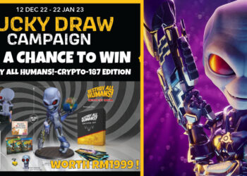 Menangi Edisi Khas Destroy All Humans Bernilai RM 1999 Dengan Kempen “New Year Lucky Draw” THQ Nordic!