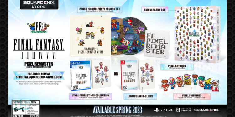 Siri ‘Final Fantasy Pixel Remaster’ akan tiba di PS4 & Switch pada 2023!