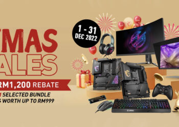 Promosi ‘MSI Xmas’ bermula sekarang! Diskaun hingga RM1200 untuk bina setup gaming ideal!