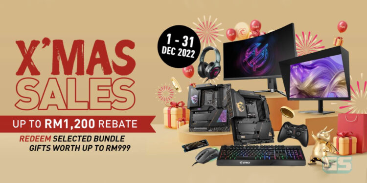 Promosi ‘MSI Xmas’ bermula sekarang! Diskaun hingga RM1200 untuk bina setup gaming ideal!