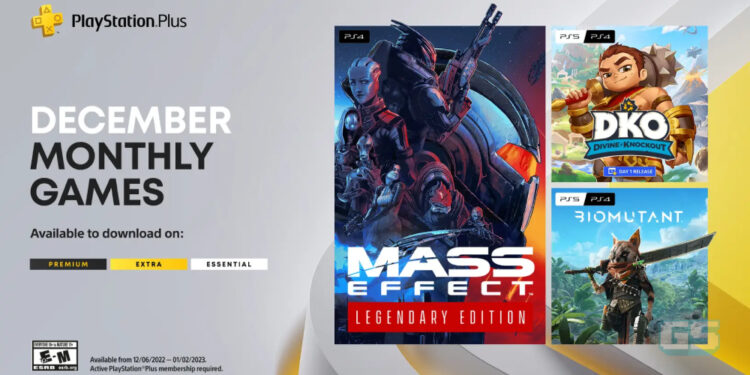 Game percuma PS Plus Disember 2022 didedahkan – Divine Knockout, Mass Effect & Biomutant!