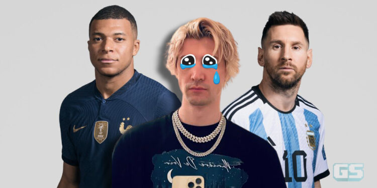 Streamer ‘xQc’ rugi $500,000 gara-gara judi dalam FIFA World Cup 22 Final