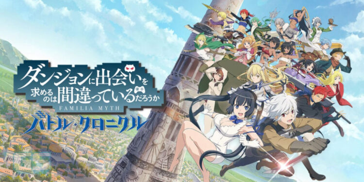 Danmachi Mendapat Game Mobile Terbaru! Akan Tersedia Musim Bunga Tahun Ini!