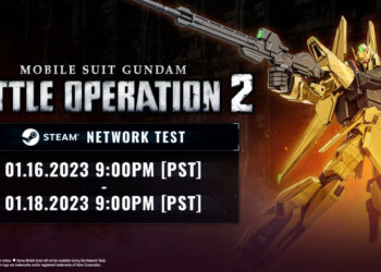 Network Test Mobile Suit Gundam Battle Operation 2 bakal tiba di Steam pada 17 Januari ini!