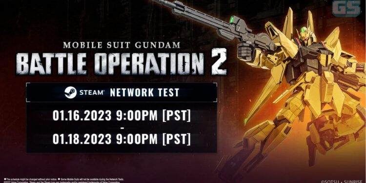 Network Test Mobile Suit Gundam Battle Operation 2 bakal tiba di Steam pada 17 Januari ini!