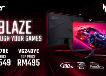 Acer Malaysia tambah pilihan monitor gaming Nitro! Harga mampu milik bermula RM459!