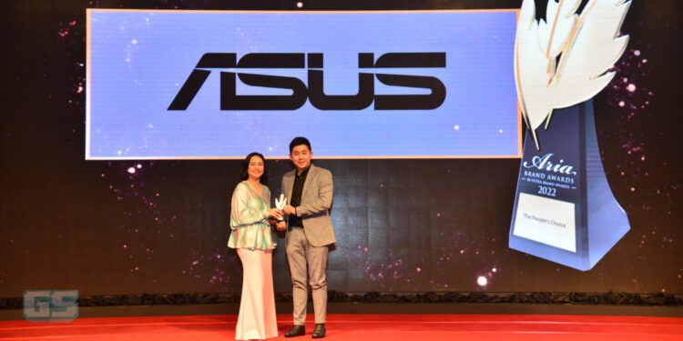 ASUS memenangi dua Anugerah Emas di Putra Aria Brand Awards 2022