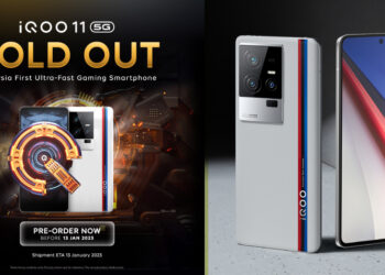 IQOO 11 5G sudah ‘sold out’ di Malaysia! Pre-order sekarang untuk dapatkan 1 unit sebelum CNY!