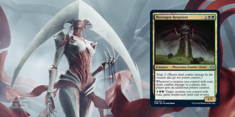 Menang lebih banyak dengan kad “Necrogen Rotpriest” dalam MtG Phyrexia: All Will Be One!