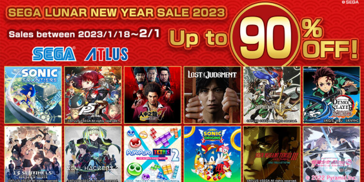 Sega New Year Lunar Sale kini berlangsung di PS Store – diskaun hingga 80%!