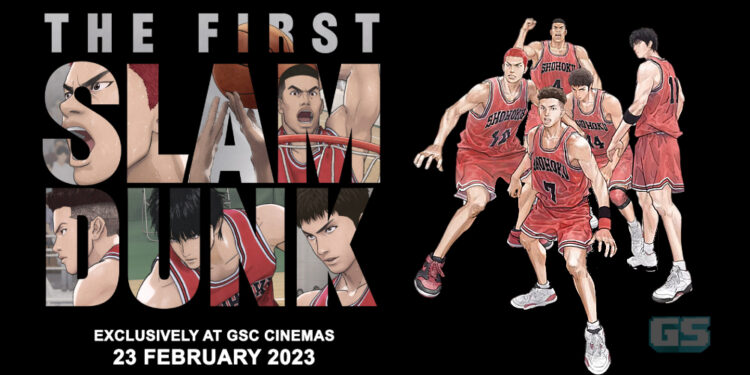 Filem anime The First Slam Dunk akan tiba di GSC Malaysia pada 23 Februari!