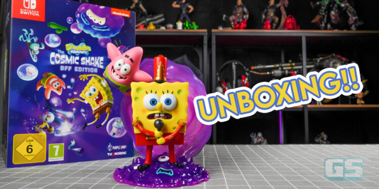 SpongeBob SquarePants: The Cosmic Shake BFF Collector’s Edition Unboxing — Ada Loket BFF!