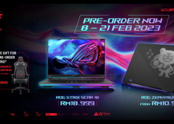 ASUS ROG umum laptop gaming baharu ROG Strix SCAR & Strix G bagi tahun 2023! Pre-order sekarang!
