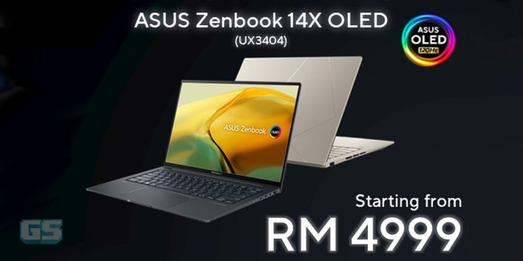 Laptop ASUS Zenbook 14X OLED (2023) kini tersedia di Malaysia – harga bermula RM4999!