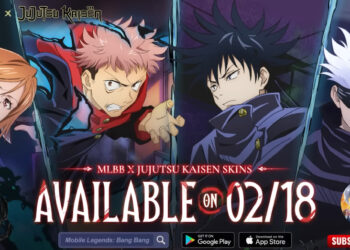 Jadi Yuji dalam kolab Jujutsu Kaisen x Mobile Legends: Bang Bang – bakal keluar 18 Februari!