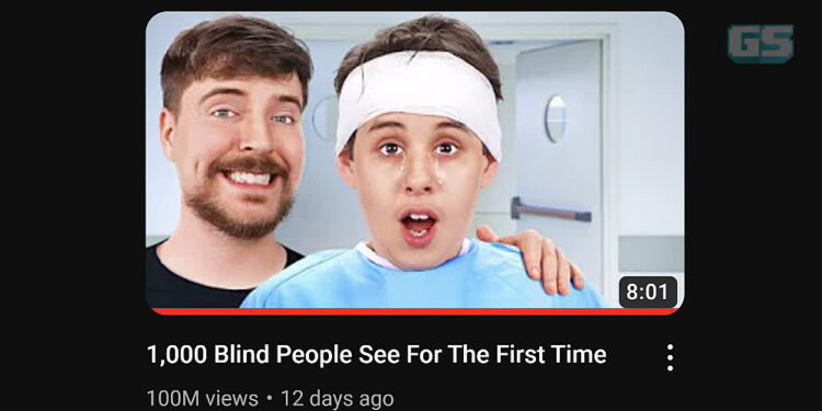 “Mengguna orang buta untuk dapat views” – Video terbaru MrBeast dikecam online