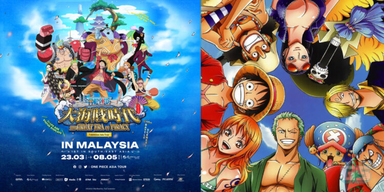 One Piece Asia Tour akan tiba di Malaysia pada 23 Mac – beli tiket sekarang!