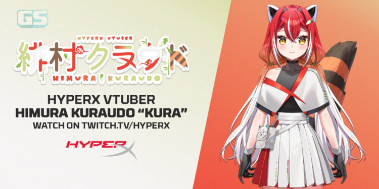 HyperX memperkenalkan VTuber pertama, Himura Kuraudo! Akan Live di Twitch!