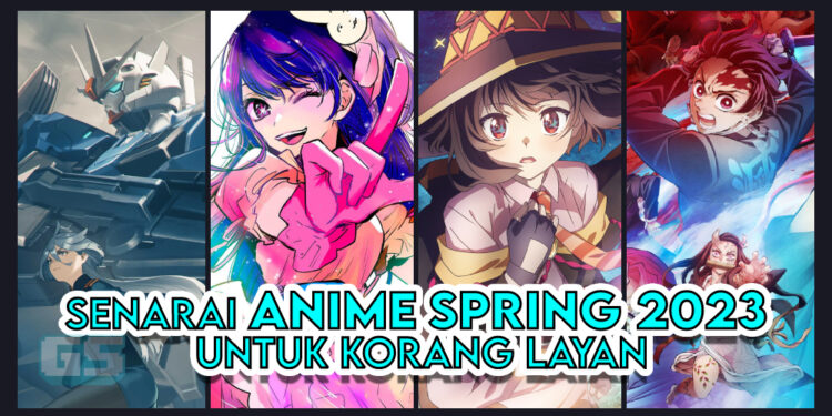 Barisan Anime Spring 2023 Yang Menarik Untuk Korang Layan! Ada Demon Slayer, Hell’s Paradise & Banyak Lagi!