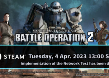 Network Test Mobile Suit Gundam Battle Operation 2 bakal dijalankan di Steam bermula 4 April ini!