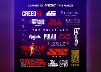 Barisan filem hangat bakal tiba di GSC pada bulan Mac 2023!