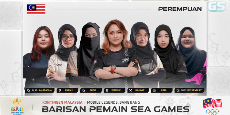 Barisan atlet perempuan wakili Malaysia dalam Mobile Legends: Bang Bang Sukan SEA 2023!