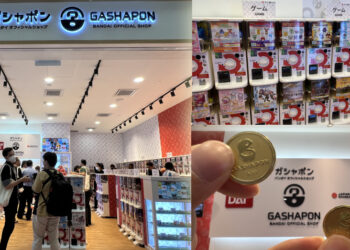 Pengalaman Santai ke Gashapon Bandai Official Shop! Banyak Gashapon Menarik Tersedia!